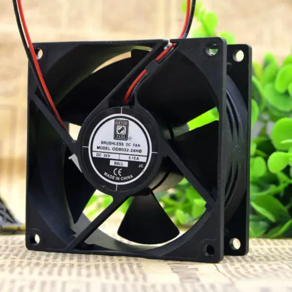 オリオンファン 8CM 8032 24V 0.15A OD8032-24HB 2線式ファン