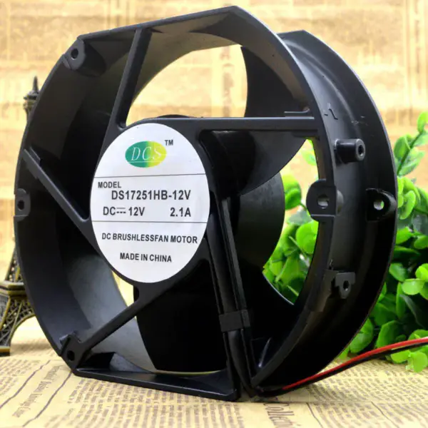DCS 17CM DS17251HB-12 DC 12V 2.1A 172*172*51MMファン
