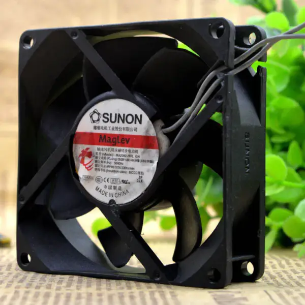 スノン ma2082-hvl.gn 80*80*25 8cm 8025 220v 4.6w