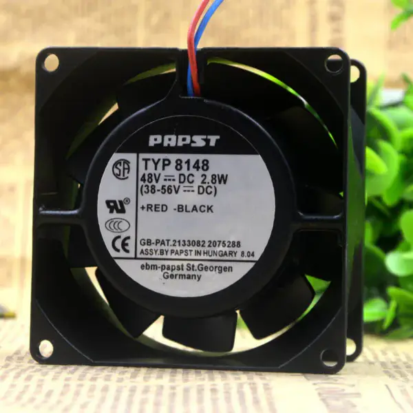 PAPST TYP8148 8CM 8038 38v 56v ファン