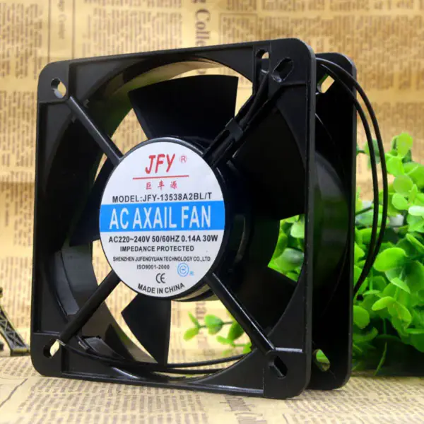 JFY JFY-13538A2BL/T 220V 30W 0.14A 13.5CMファン