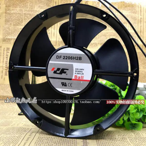 DF 2206H2B 220v 0.28a 20060 20CMファン