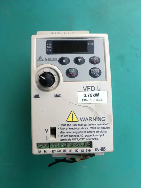 VFD007L21A デルタ L シリーズ 0.75KW/220V