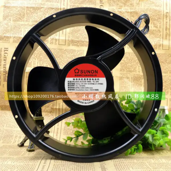 SUNON 25489 AC220V A2259-MBL TC.GN 25.4CMファン