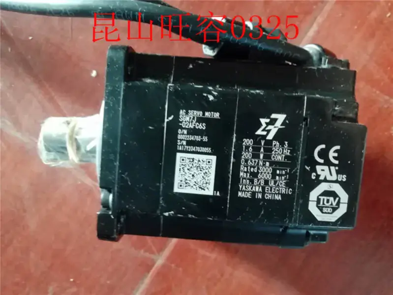 安川 SGM7J-02AFC6S 0.2kw