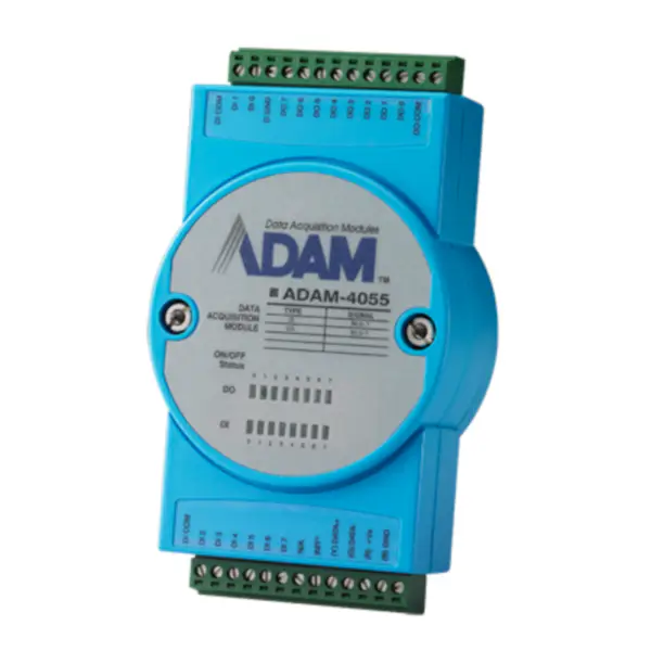 アドバンテック Modbus対応16チャネル絶縁デジタルI/Oモジュール ADAM-4055-BE
