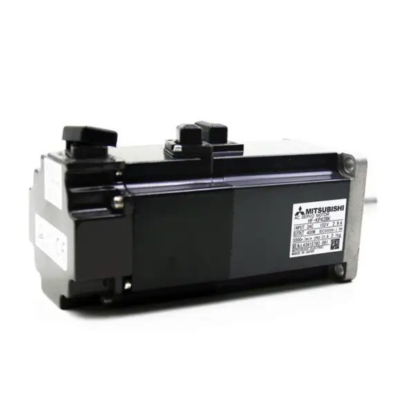 三菱産業オートメーション 1 Yeas 50/60hz 三相 IE 4 HF-KP43BK 111V のための 0.4kw サーボ モーターは JP を完全に囲みました