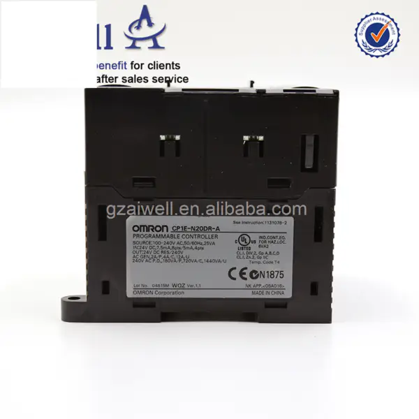 産業オムロンPLCプログラミングコントローラCP1E-N20DR-A