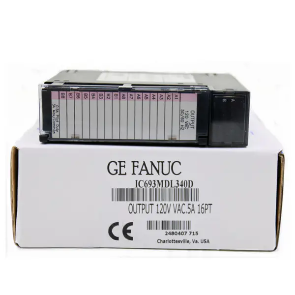 General Electric PLC G E シリーズ 9030 PLC コントローラ AC 出力モジュール IC693MDL340D