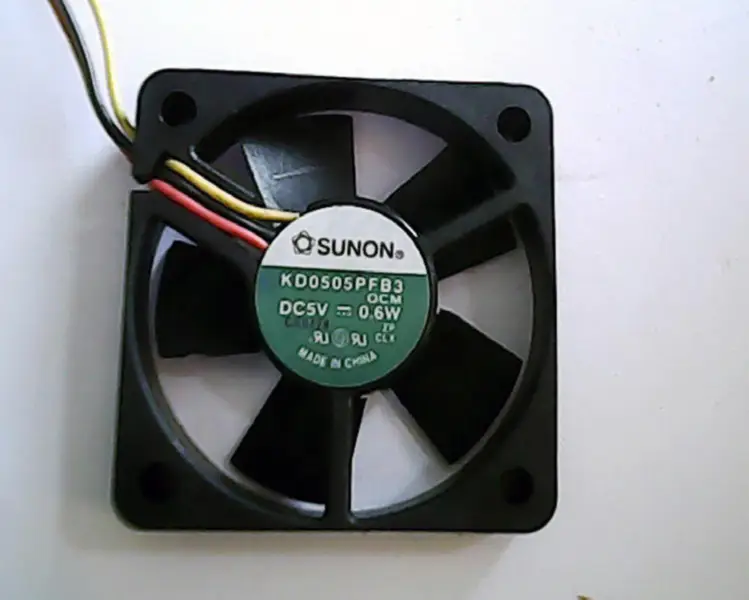 台湾SUNON 5010 5V 0.6W 3線式ボールベアリングファンKD0505PFB3