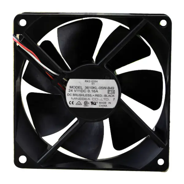 3610KL-05W-B59 -E50 3610ML-05W-B59 3610KL-05W-B49 3線式24V 0.20A NMBオリジナルファン