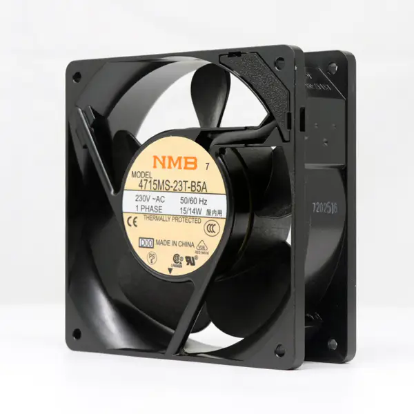 4715MS-23T-B5A NMB 120*120*38mm Carbinet Axial Fan AC 230V 12CM 14W UPS Cooling Fan