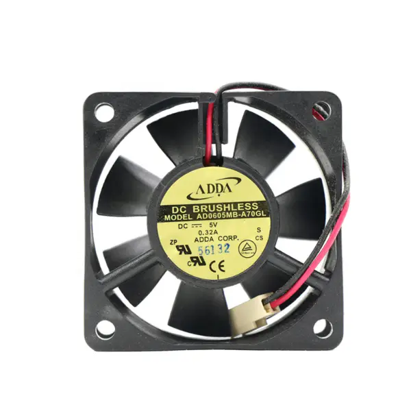 ADDA 6025 6CM AD0605MB-A70GL ボールベアリング 5v 0.32A 3500RPM 26DBA DC 冷却軸流ファン