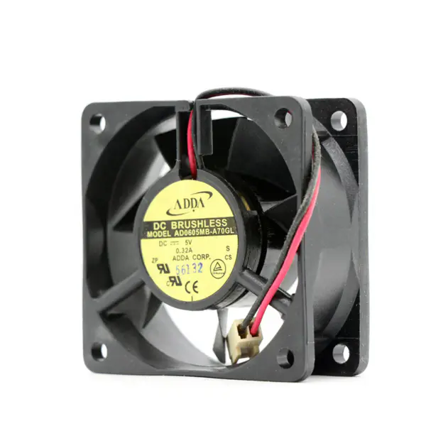 ADDA 6025 6CM AD0605MB-A70GL ボールベアリング 5v 0.32A 3500RPM 26DBA DC 冷却軸流ファン