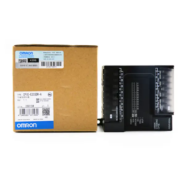 PLCオムロン CP1EシリーズCPUユニット CP1E-E20SDR-A