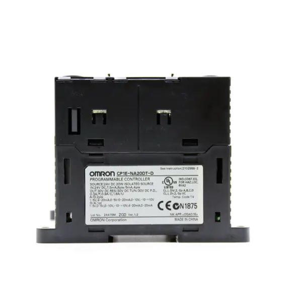 オートメーションマシンコントローラオムロンPLC CP1E N20 CPUモジュールCP1E-NA20DT-D
