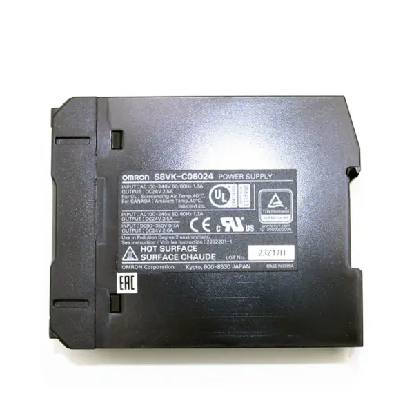 競争力のある価格プログラミング TR PLC コント ローラー オムロン電源 S8VK-C06024