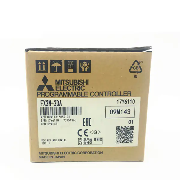 ホットセール三菱 FX2N シリーズ PLC FX2N 2DA アナログ出力モジュール FX2N-2DA