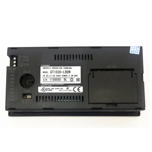 Got1000 PLC のための安い Hmi LCD のタッチ画面のパネル三菱 GT1030-LBDW