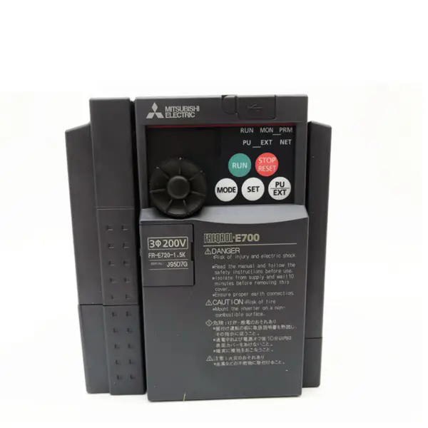 1.5 KW 三菱 3 相 AC への DC 電源周波数インバーター ドライブ シリーズ 1.5KW FR-E720-1.5 K マニュアル広州