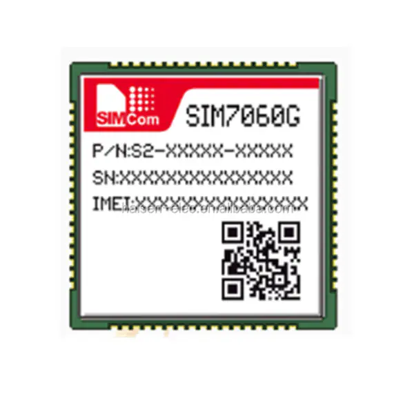 SMTタイプのLPWAグローバルバンドNB-IoTモジュールソリューション simcom SIM7020G