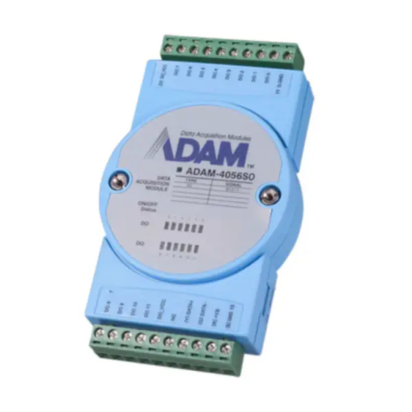 アドバンテック ADAM-4056SO-AE 12チャネルModbus対応ソースタイプ絶縁デジタル出力モジュール