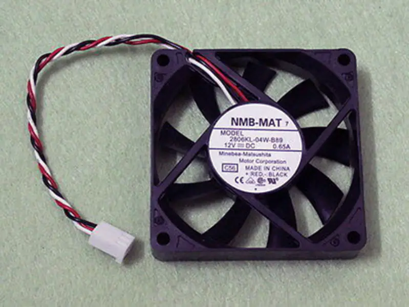 NMB 7015 12V 0.65A 7cmのコンピュータケースのサーバーCPUファン2806KL-04W-B89