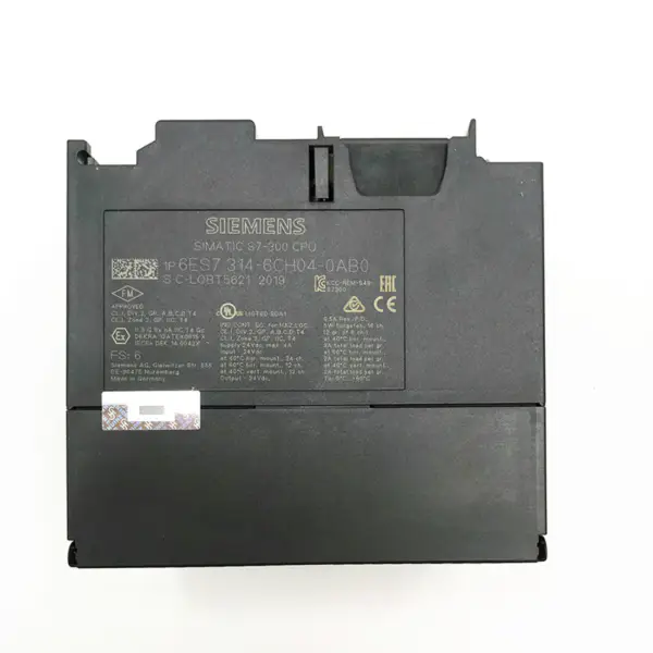 シーメンス PLC SIMATIC S7-300 CPU 314C-2 DP CPU モジュール 6ES7314-6CH04-0AB0