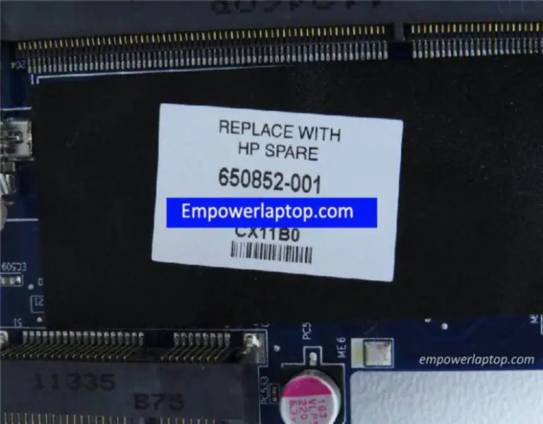 HP 650852-001 DV6 DV6-6000 マザーボード