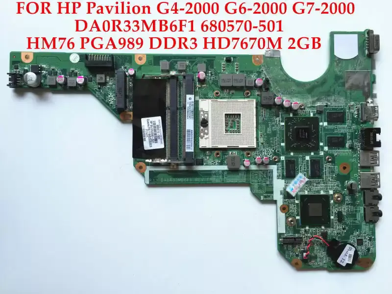 HP G4 G6 680570-501 マザーボード