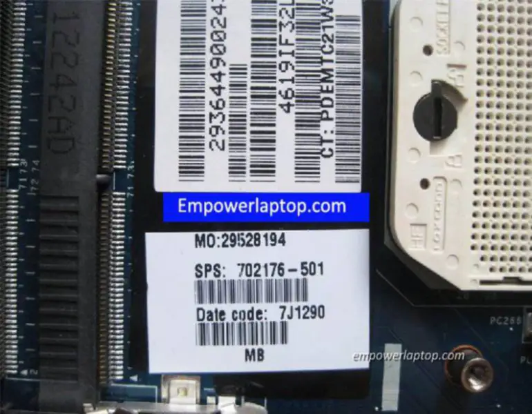 HP ENVY M6 702176-501 QCL51 LA-8714Pマザーボード