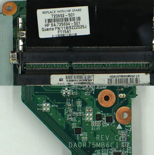 HP 720692-501 720692-001 15マザーボード