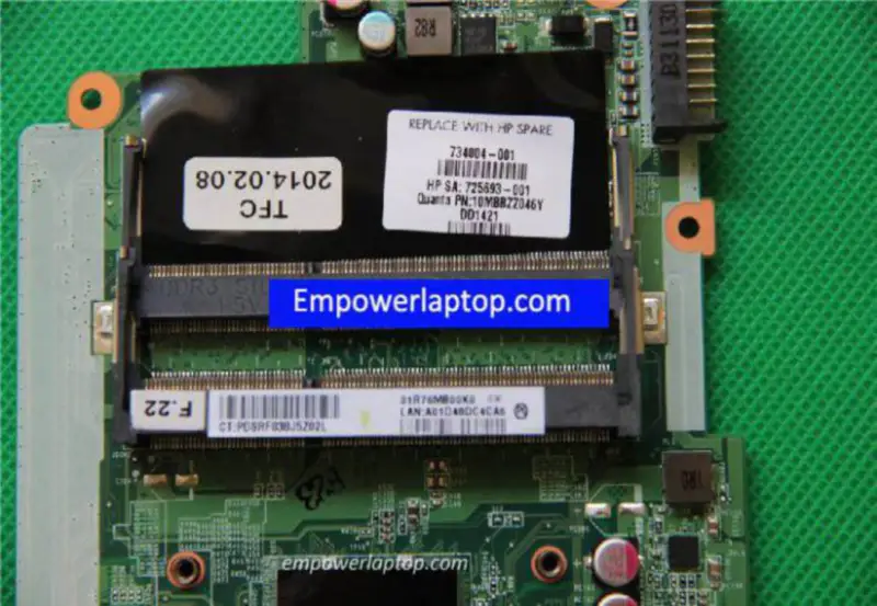 HP 15 15-E DA0R76MB6D0 734004-001マザーボード