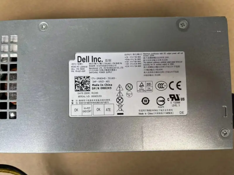 Dell DPS-220UB A L220AS-00電源