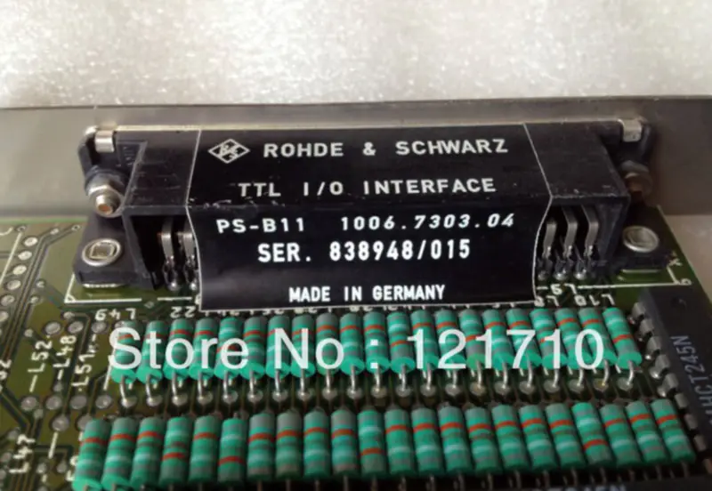 ROHDE SCHWARZ TTL IO インターフェース ROHDE SCHWARZ TTL IO インターフェース PS B11 1006.7303.04 産業用マザーボード