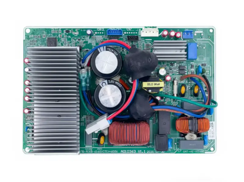 TCL のエアコンの室外機の制御板 FR-4(KB-6160)CTI=600V A010363