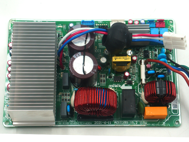 TCLのエアコンの室外機の制御板FR-4(KB-6160)CTI=600V A010386