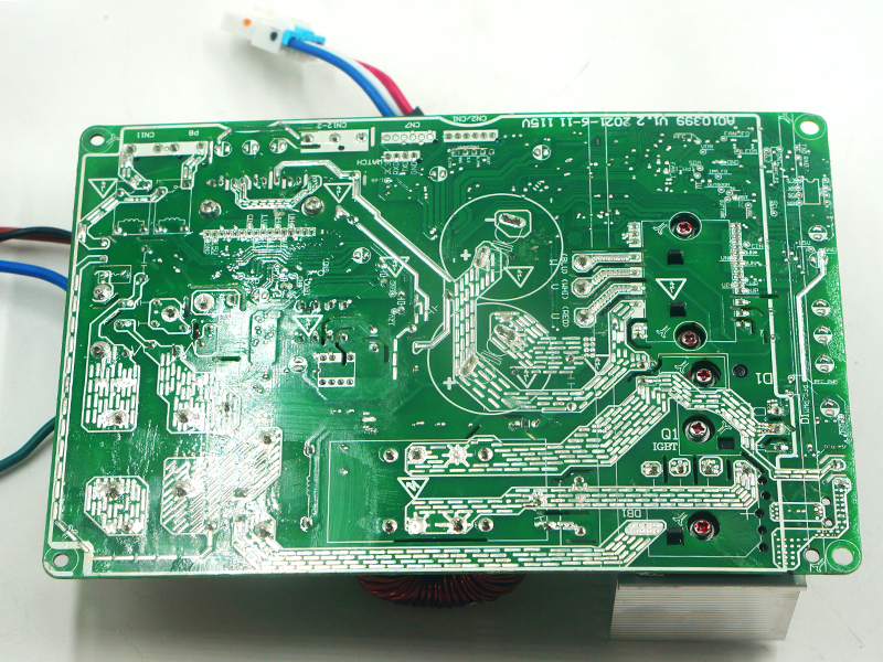 TCLのエアコンの室外機の制御板FR-4(KB-6160)CTI=600V A010386