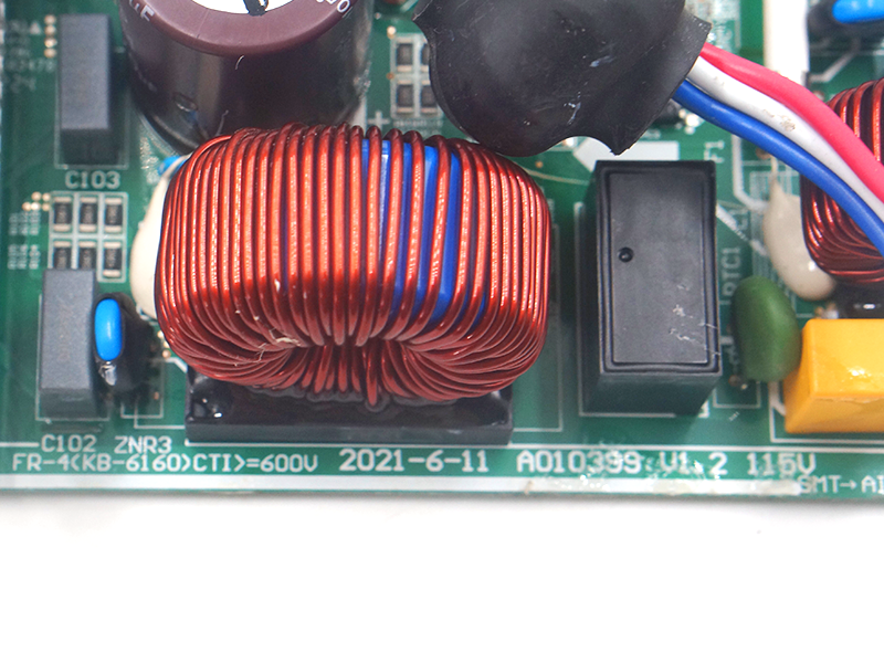 TCLのエアコンの室外機の制御板FR-4(KB-6160)CTI=600V A010386