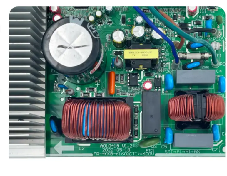 TCL インバーター エアコン室外機の制御板 FR-4(KB-6160)CTI=600V A010419