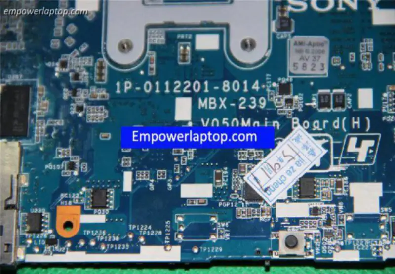 ソニーVPC-CB A1818255B A1848524A A1818266B MBX-239 1P-0112201-8014マザーボード