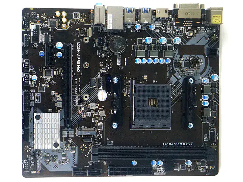 MSI A320M-A PRO MAXマザーボード A320M MATX A320 DDR4 32G