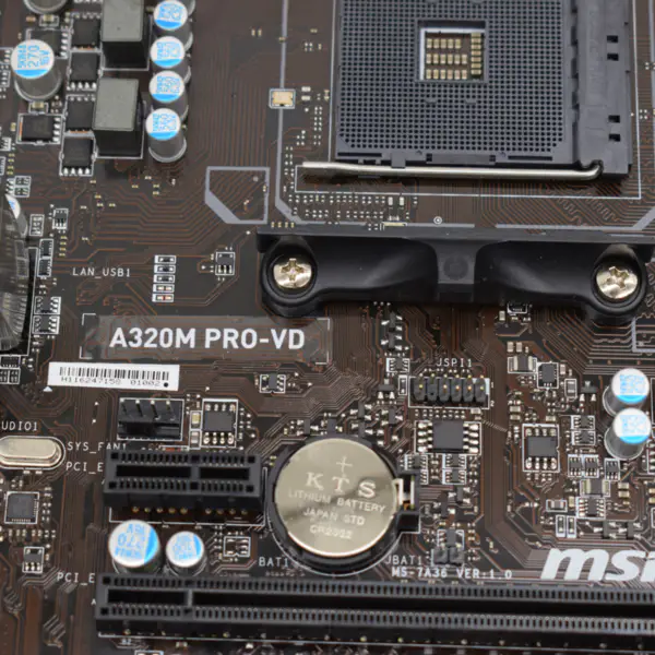 MSI A320M PRO-VD マザーボード AM4 A320 DDR4 Sata3