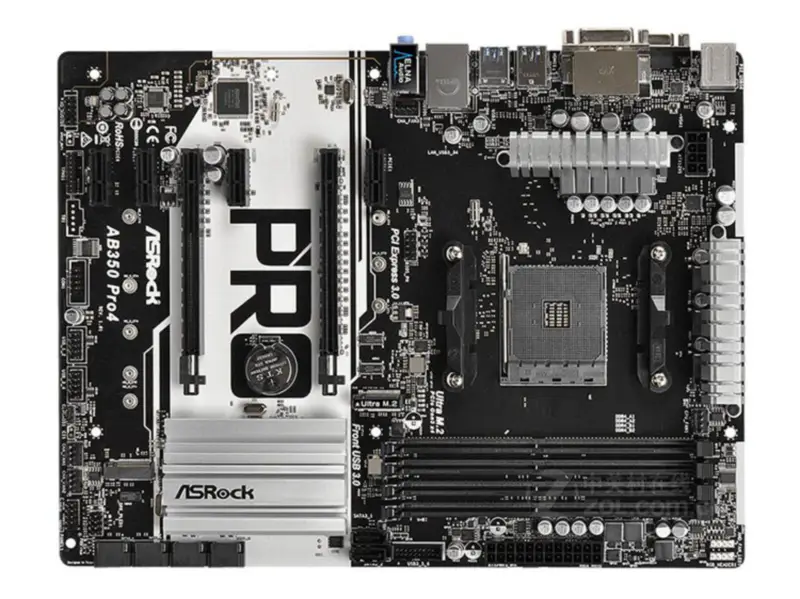 ASROCK AB350 Pro4マザーボード（マザーボードのみ）