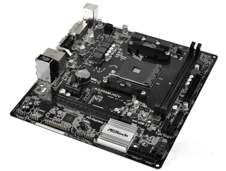 ASROCK AB350M-HDVマザーボード