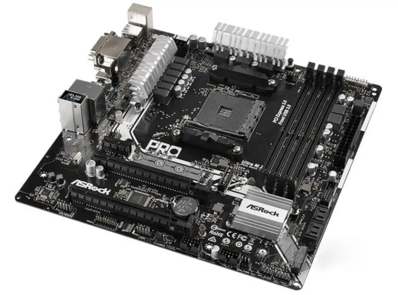 ASROCK AB350M Pro4マザーボード