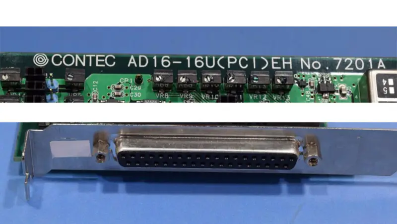 CONTEC AD16-16U(PCI)EH NO.7201A DAQカード