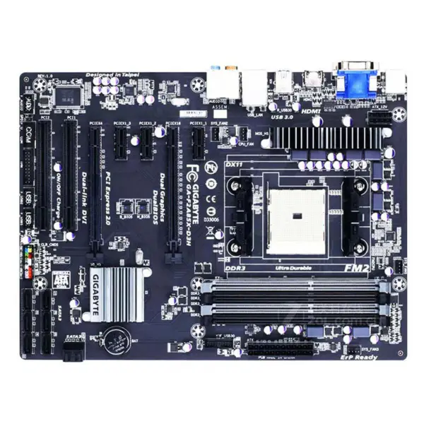 ギガバイトFm2マザーボード用F2a85x-d3hマザーボード