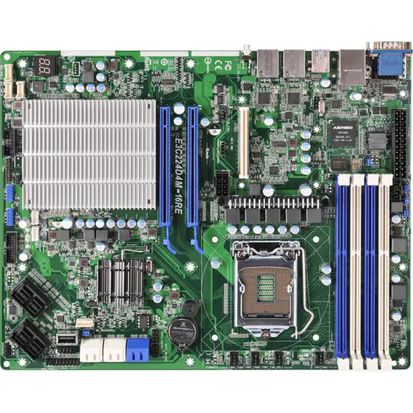 Asrock E3c224d4m-16re Lga1150 Ddr3 サポート E3-1200 V3