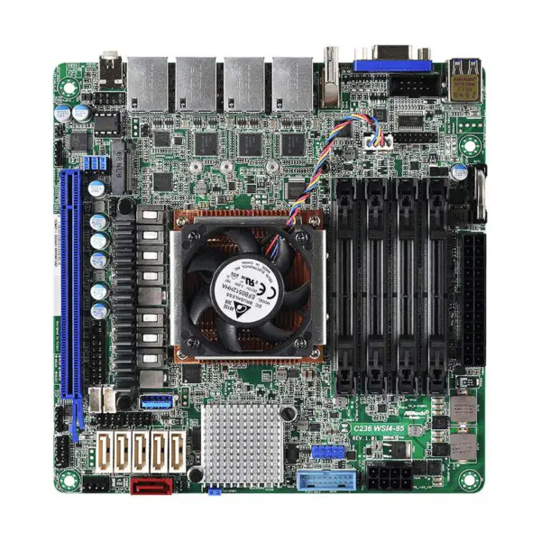 Asrock C236wsi4-85 Ddr4 Ecc Udimm 64gb サポート E3-1585 V5
